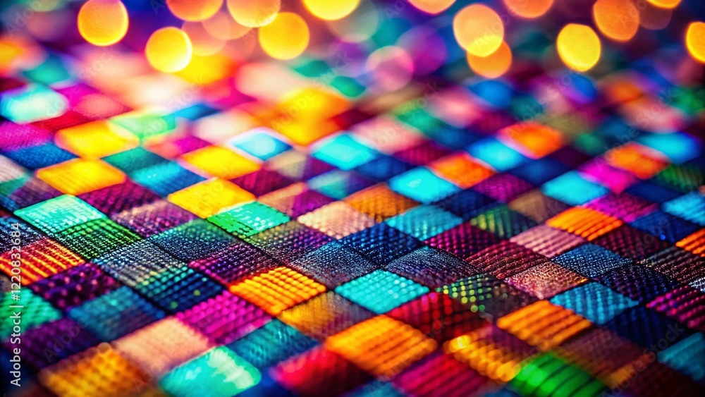 Poster abstract checkered macro background for digital design projects