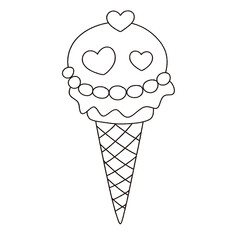 valentine, dessert, sweet, cute, doodle, cartoon, design, delicious, food, art, drawing, love, valentine's day