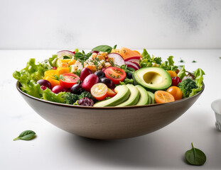 Generated image　サラダボウル