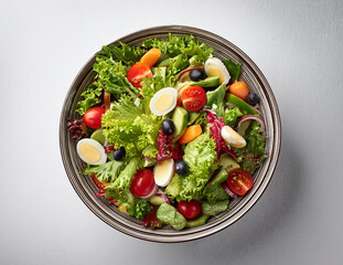 Generated image　サラダボウル