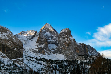 Winter in The Dolomites, Northern Italy