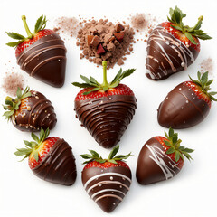Chocolate and Strawberries, Happy Chocolate Day 2025