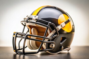 Fototapeta premium Miniature Steelers Helmet, Irvine California, August 2018 - Collectible Football Memorabilia