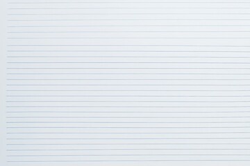 Fototapeta premium A rectangular sheet of white paper featuring lines printed on it