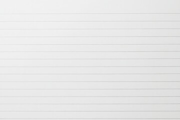 Fototapeta premium A rectangular sheet of white paper featuring lines printed on it