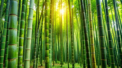Fototapeta premium bamboo forest background