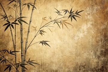 bamboo background with bamboo