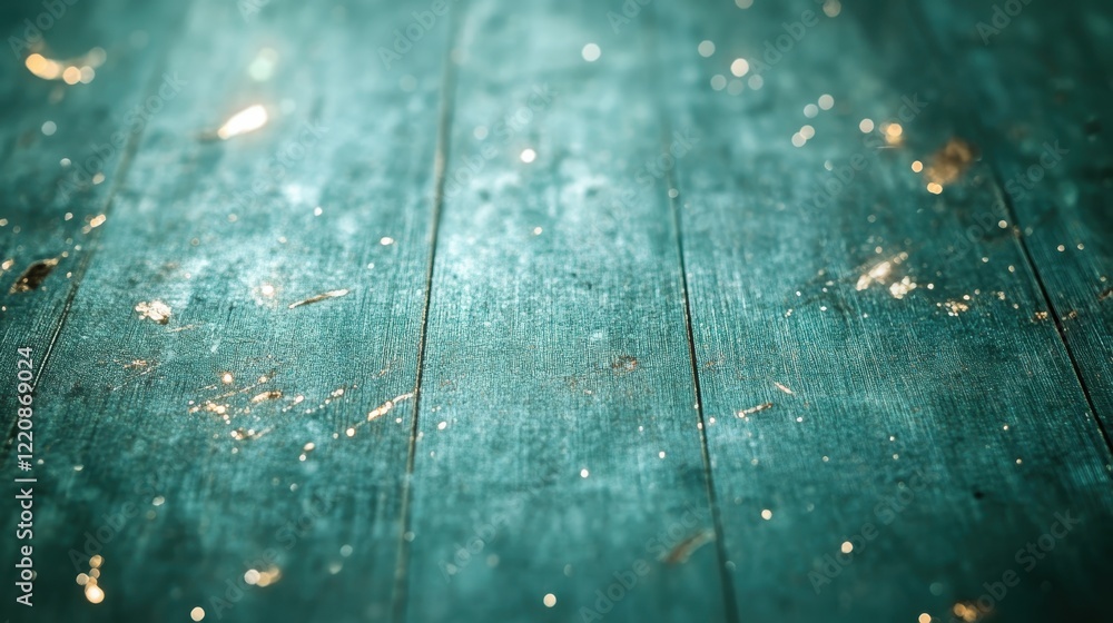 Poster this image showcases a beautiful shimmering abstract texture on a rustic wooden surface, capturing t