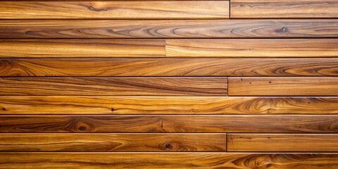 Fototapeta premium Minimalist New Teak Wood Wall Texture Background - Natural Grain Design