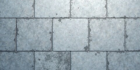 Naklejka premium Textured Stone Tiles A Seamless Pattern of Grey and White for Design Projects