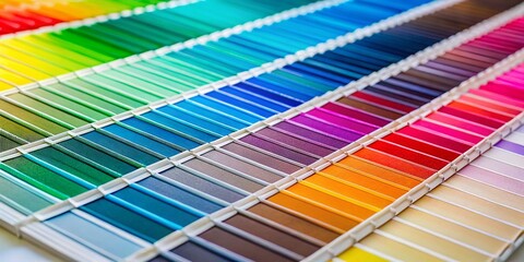 Minimalist Pantone Color Swatches: RGB Color Palette Photography