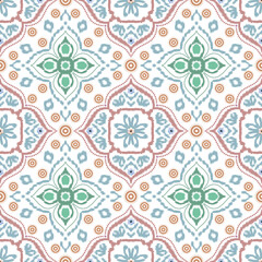 Flora, line drawing for use in backgrounds, fabric patterns, tile patterns.