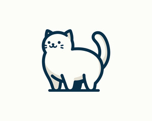 cat with heart