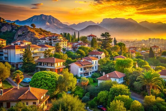 Antalya Kepez District: Serene Landscape Photography of Urban Nature