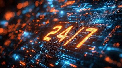 Obraz premium Glowing 