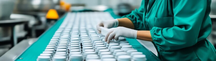 Factory producing biodegradable goods for sustainable supply chains