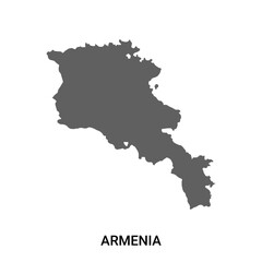 Obraz premium Armenia Political Map Armenia maps for design. Easily editable