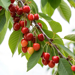  Cherry on tree