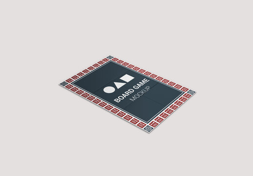 Board Game Mockup Template