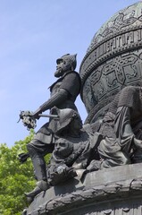 monument for 1000 anniversary of Russia, Novgorod