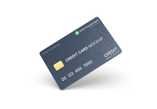 Credit Card Mockup Template