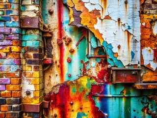 Colorful Urban Exploration Background for Website Design
