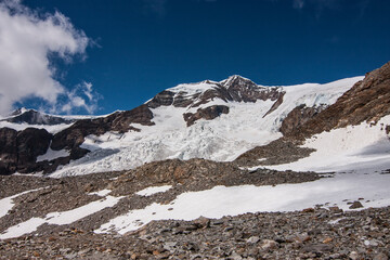 Vincent Pyramid from Mantova Refuge, Gressoney, Aosta Valley, Italy.