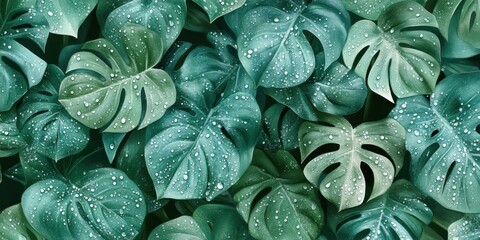 Obraz premium on leaves soothing and calming visuals relax