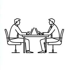 ビジネスシーンの背景素材