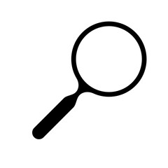 Vector line-style search icon. Search symbol in vector line art