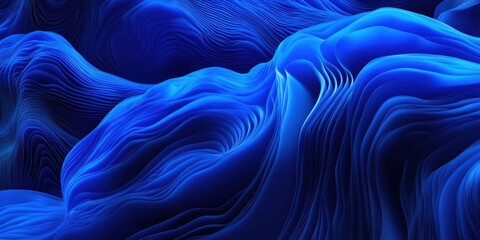 Obraz premium abstract waves soothing and calming visual
