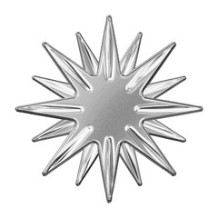 Star monochrome metalic color