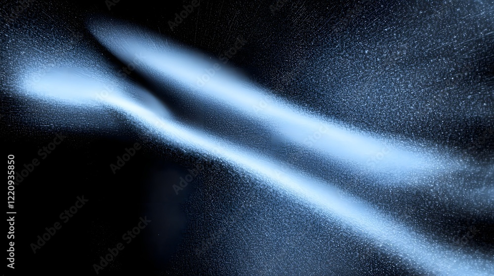 Poster Modern digital abstract 3D background featuring interconnected glowing lines and geometric shapes symbolizing advanced technology digital processes