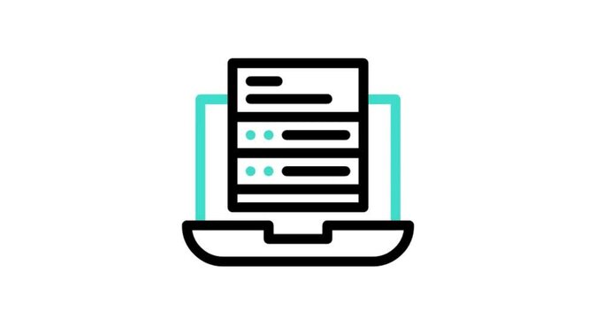 icon on square button