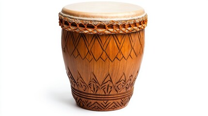 Rhythmic drum performance cultural festival musical instrument urban setting close-up view traditional artistry