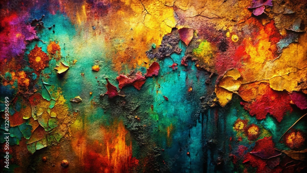 Poster grunge texture background with space for text: abstract macro photography