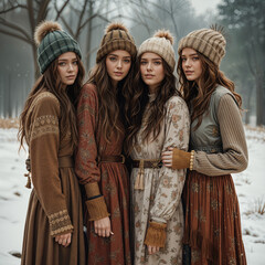 Boho Winter Women