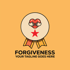 For Give Ness Logo Template Design