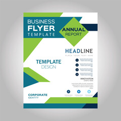 Corporate business flyer design Brochure design annual report poster promotion advertise