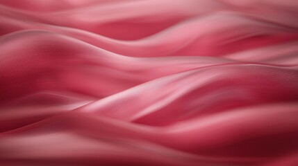 Fototapeta premium A pink fabric with a wave pattern