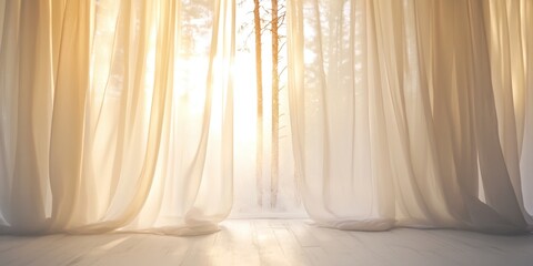 fabric drapes soothing and calming visuals r