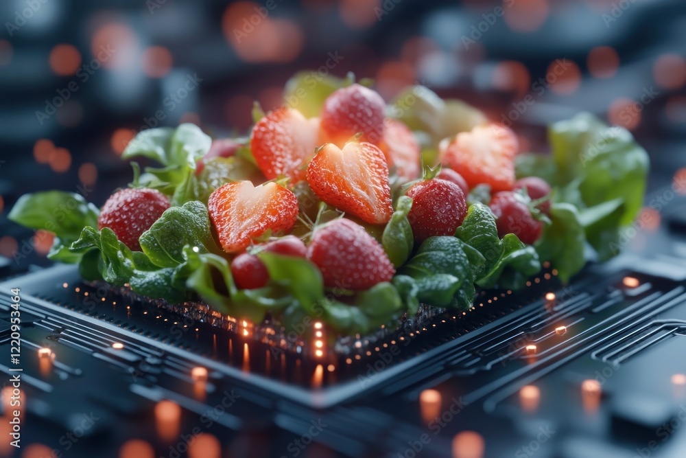 Aufkleber explore cyber threat prevention awareness with glowing firewalls safeguarding your data secure encry