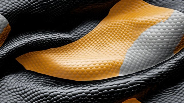 Ball python snakeskin animal pattern, seamless, tileable.
