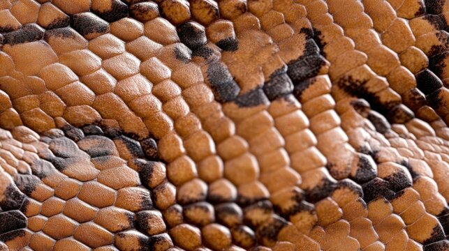 Ball python snakeskin animal pattern, seamless, tileable.