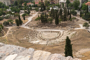 The Theatre of Dionysos at the Acropolis in Athens