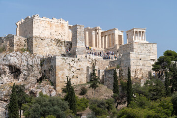 The Acropolis the Sacred Rock in Athens Greece