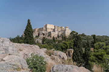 Fototapeta premium The Acropolis the Sacred Rock in Athens Greece