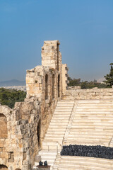 The Theatre of Dionysos at the Acropolis in Athens