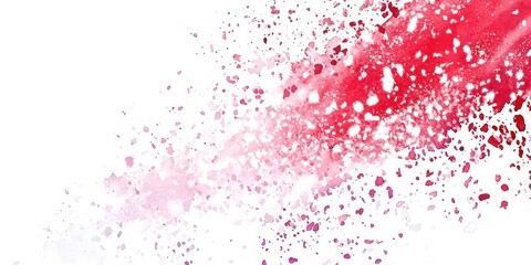 Naklejka premium Red and white background with a red and white line