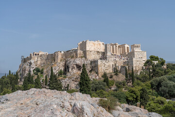 Fototapeta premium The Acropolis the Sacred Rock in Athens Greece